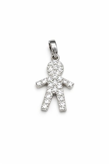 Charm Idee Preziose dal 1987 Mujer in Oro blanco Zircone IP.CHK18B/122 - IP.CHK18B/122
